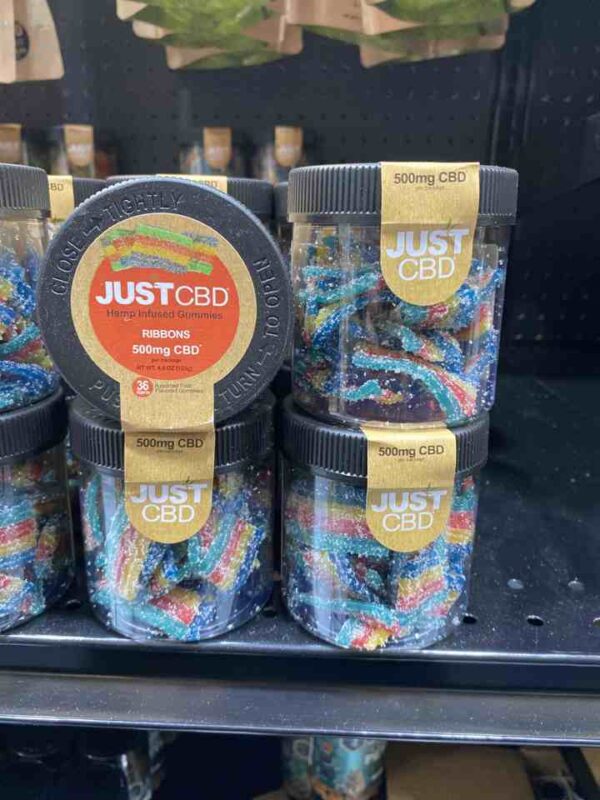 JUST CBD 500mg RAIBOW STRIPS