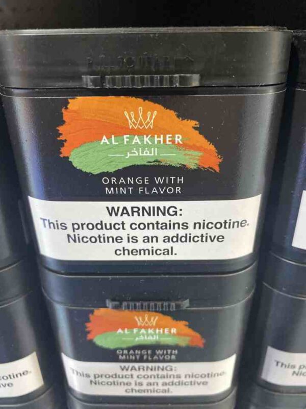 ALFAKHER ORANGE W MINT 250G