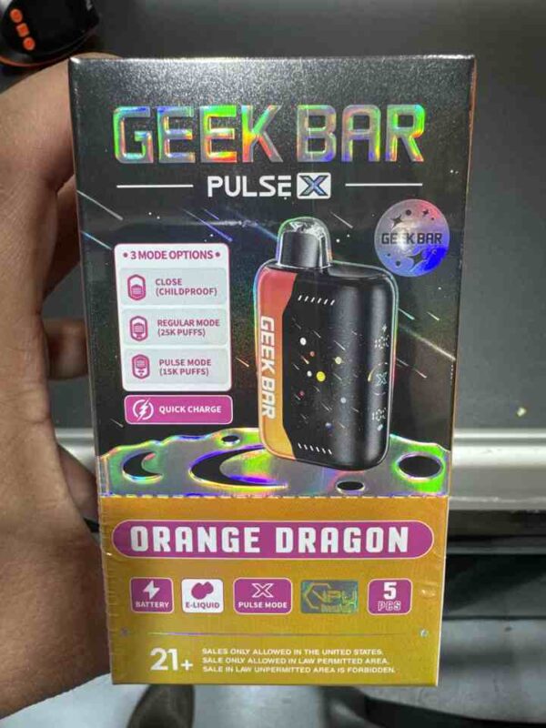 GEEK BAR X 25K ORANGE DRAGON