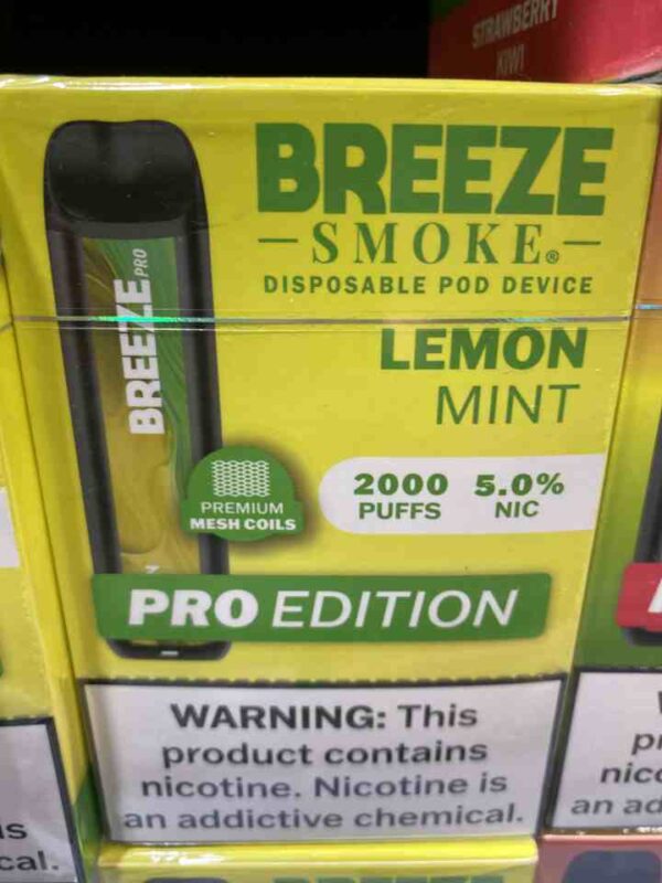 BREEZE SMOKE LEMON MINT