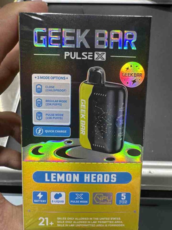 GEEK BAR X 25K LEMON HEADS