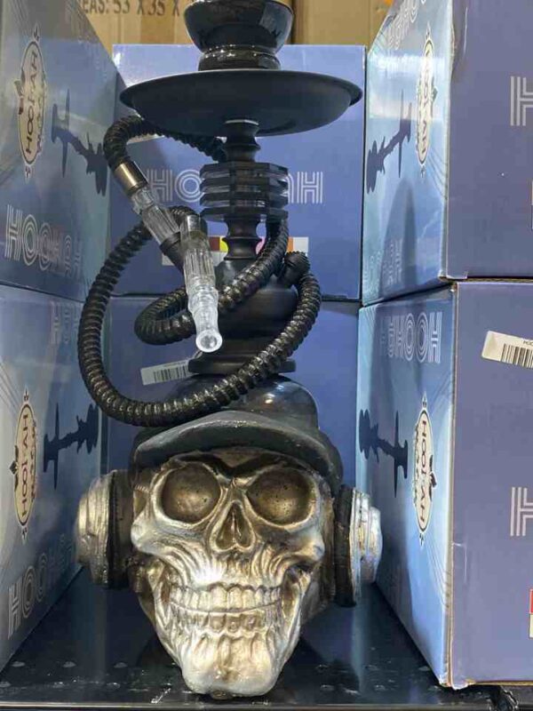 Hookah blue box skull  D2