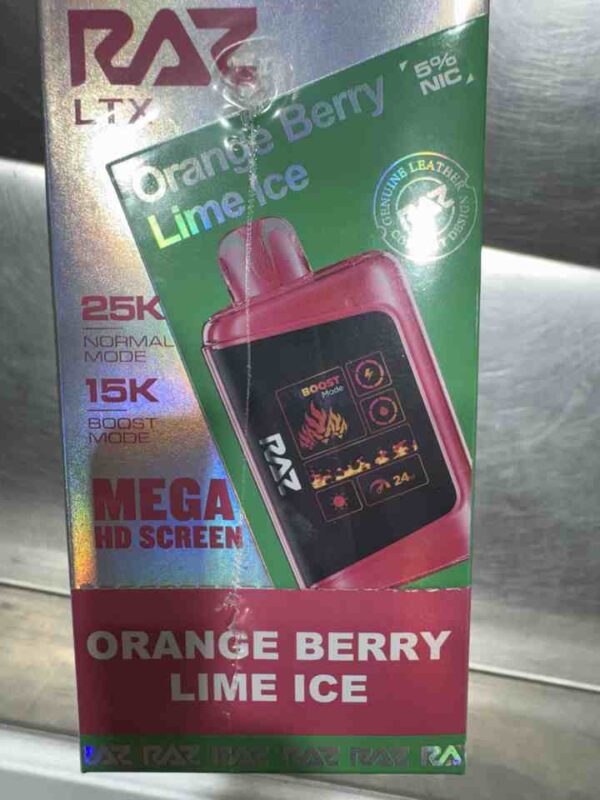 RAZ LTX 25K ORNAGE BERRY LIME ICE