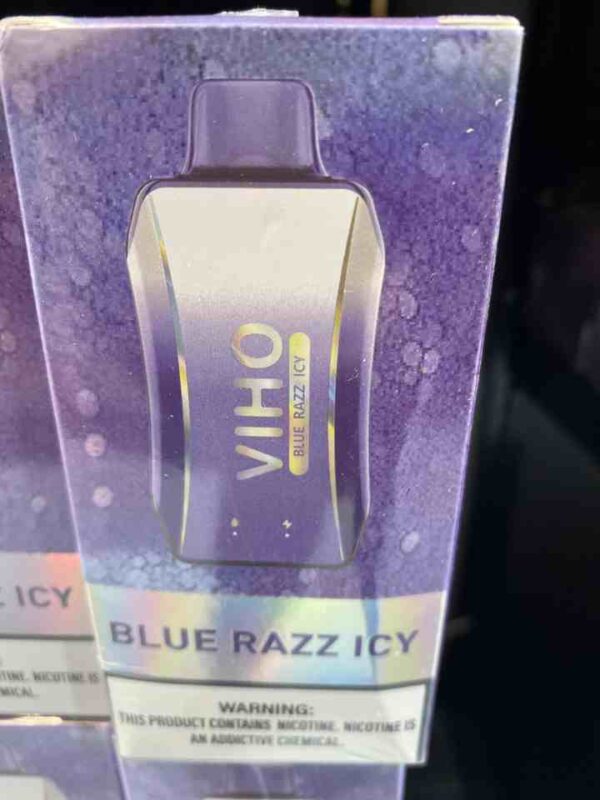 VIHO 10K BLUE RAZZ ICY