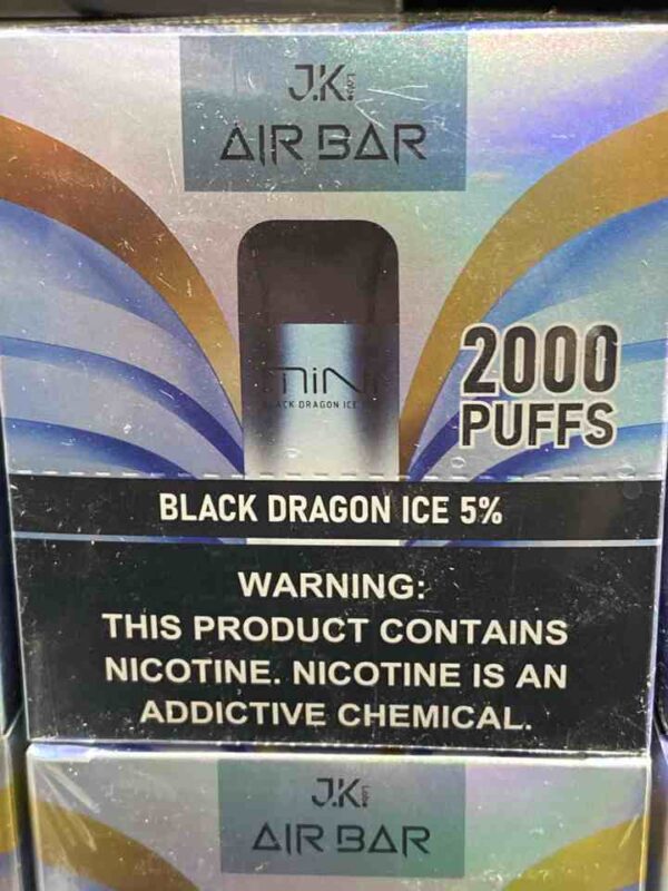 AIR BAR MINI BLACK DRAGON ICE