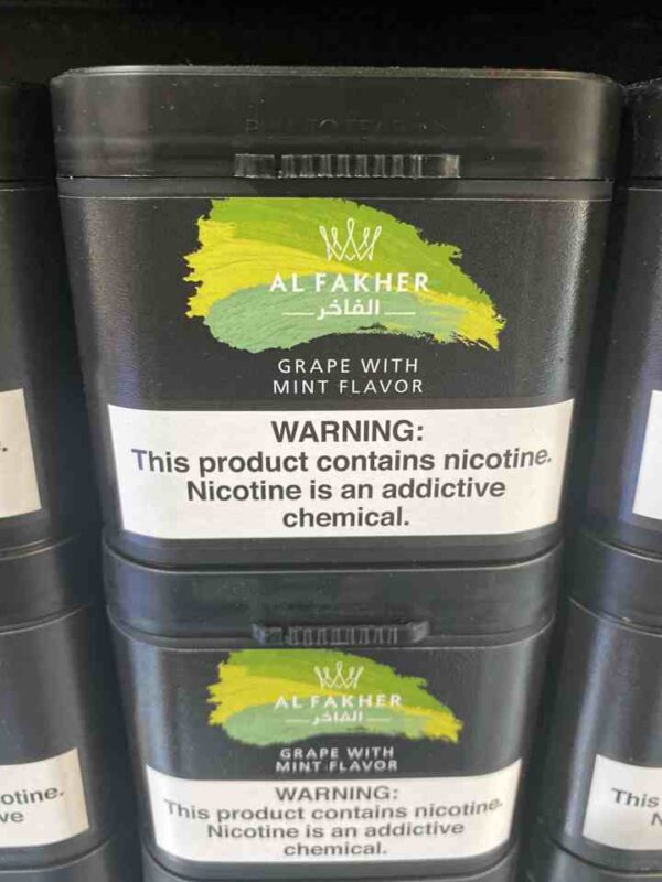 ALFAKHER GRAPE W MINT 250G