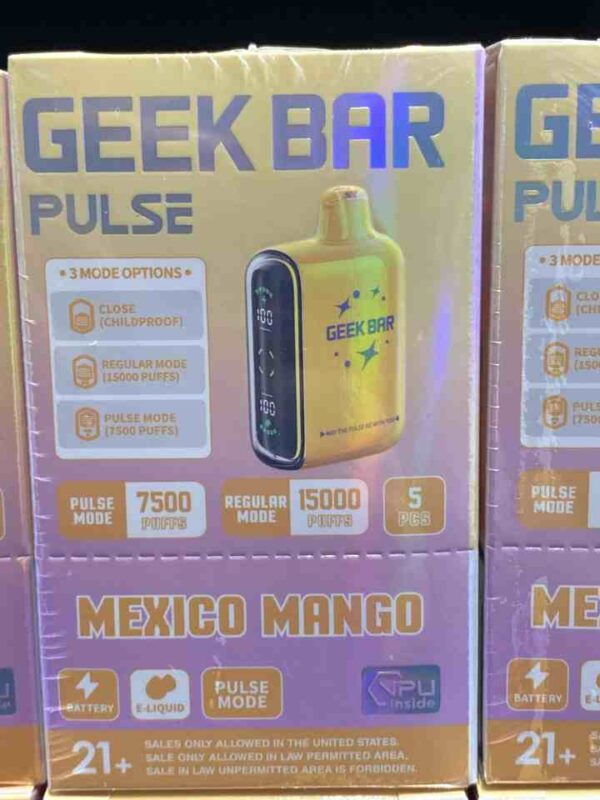 GEEK BAR 15K MEXICO MANGO
