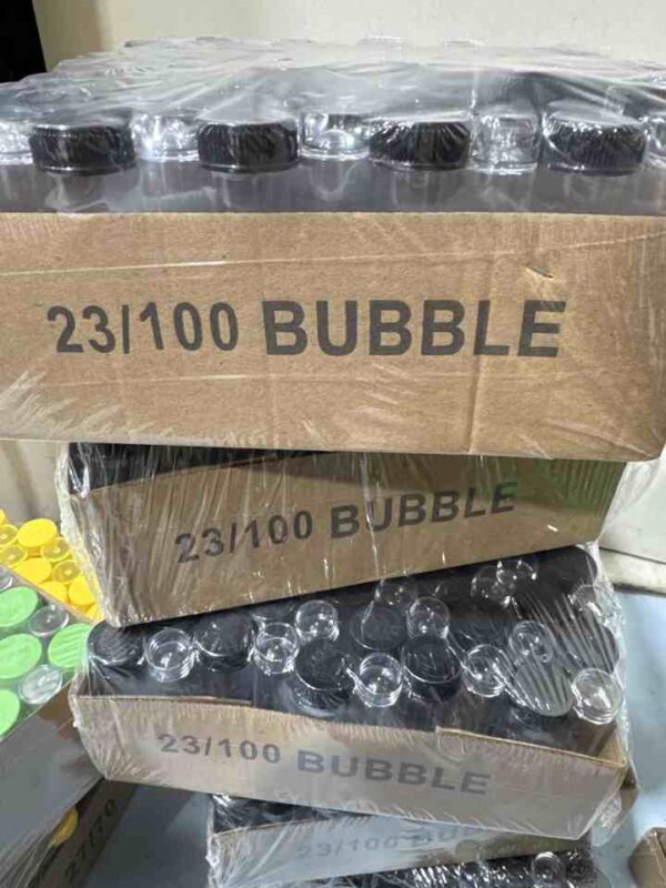 23/100 BUBBLE JARS
