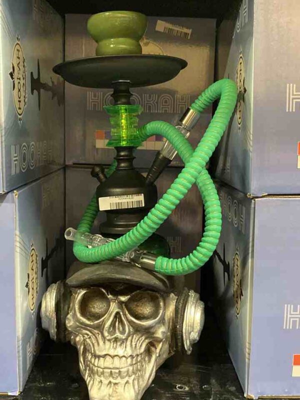 Hookah blue box skull D3