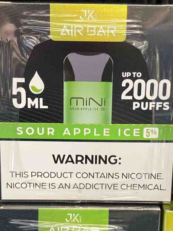AIR BAR MINI SOUR APPLE ICE