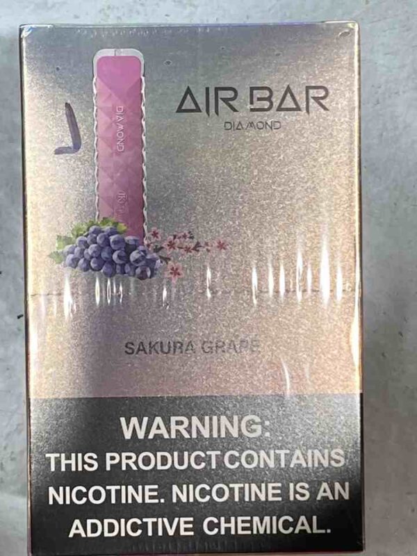 AIR BAR DIAMOND SAKURA GRAPE