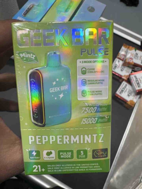 GEEK BAR 15K  PEPPERMINTZ