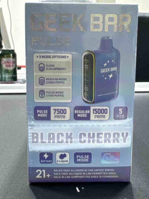GEEK BAR 15K BLACK CHERRY