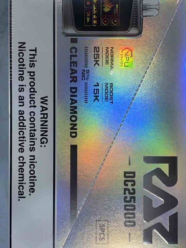 RAZ 25K CLEAR DIAMOND