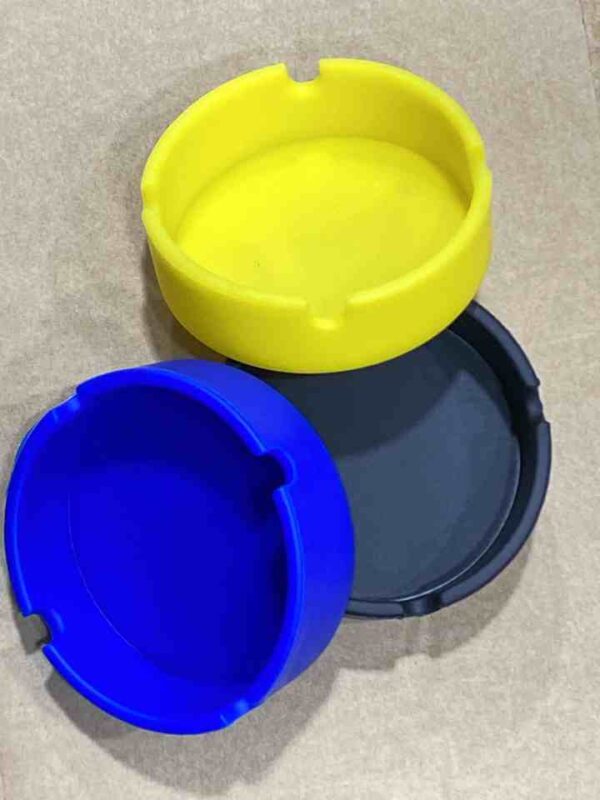 SILICONE ROUND ASH TRAY