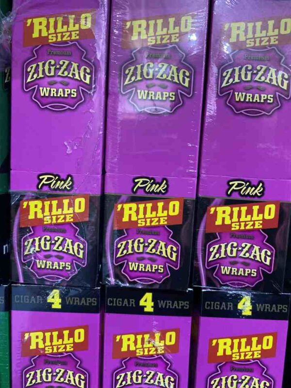 ZIG-ZAG PINK 4PK