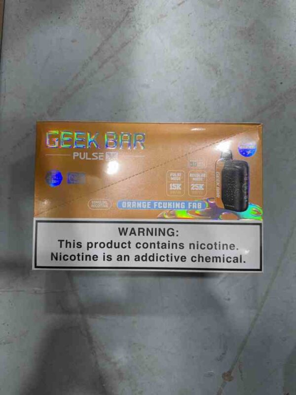 GEEK BAR X 25K ORANGE FCUKING FAB