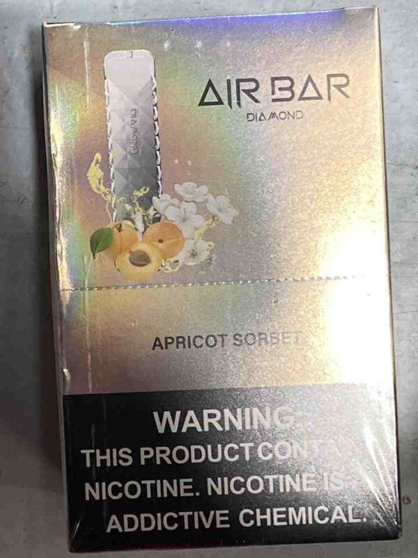 AIR BAR DIAMOND APRICOT SORBET