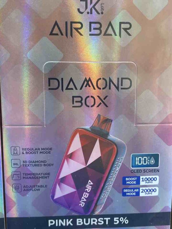 AIR BAR BOX PINK BURST 20K
