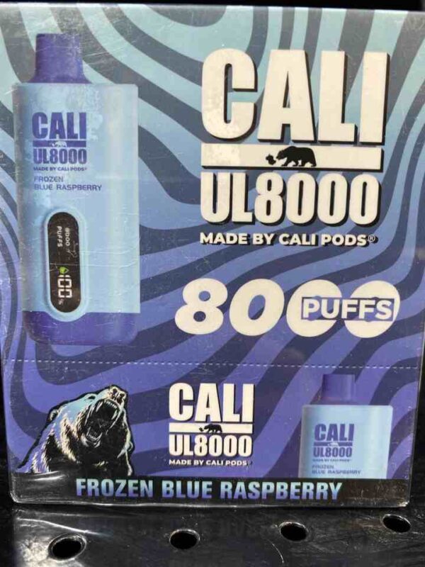 CALI UL8000 Frozen blue raspberry