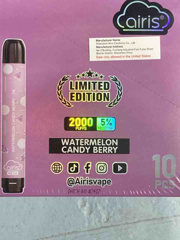 AIRIS MEGA WATERMELON CANDY BERRY 2K