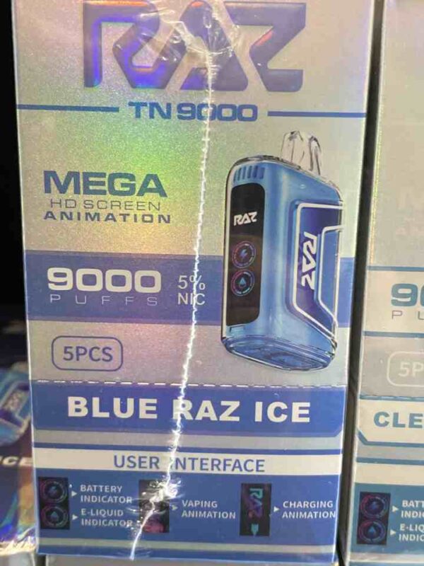 RAZ 9K BLUE RAZ ICE