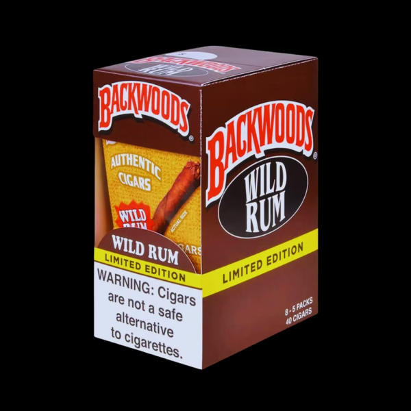 BACKWOODS 5PK  WILD RUM