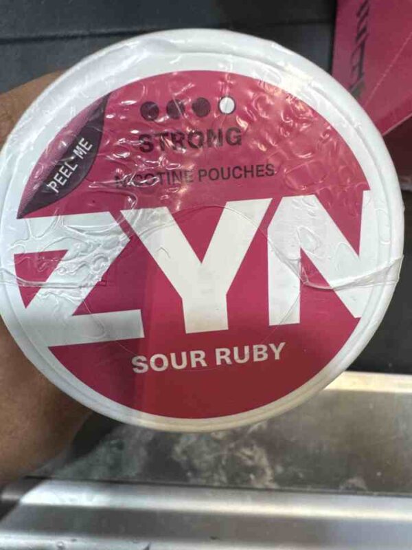 ZYN STRONG SOUR RUBY