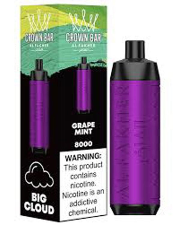 CROWN BAR 8K GRAPE MINT