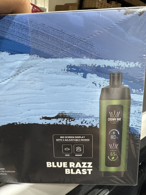 CROWN BAR 8K BLUE RAZ BLAST