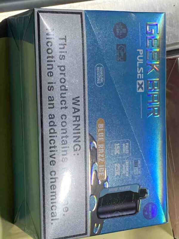 GEEK BAR X 25K BLUE RAZZ ICE