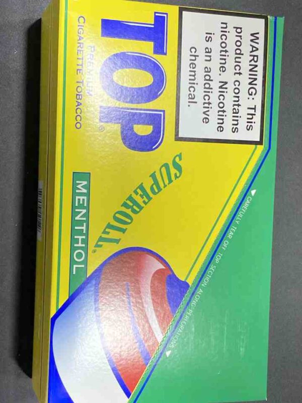 TOPS MENTHOL SUPER ROLL
