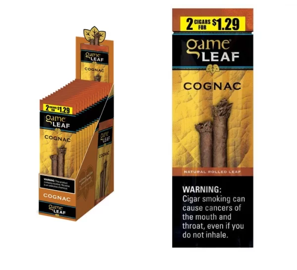 GAME LEAF COGNAC 2PK LOOSE