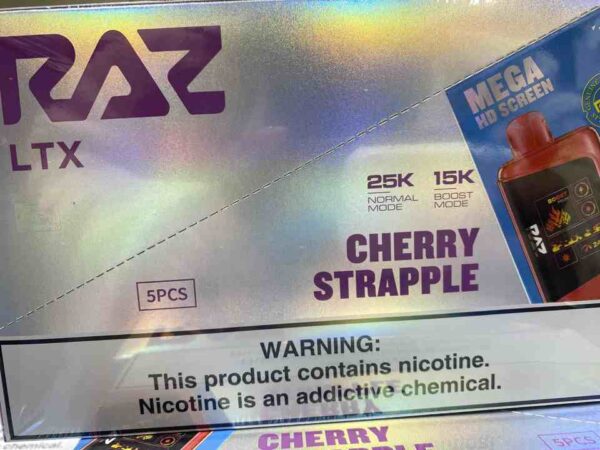 RAZ 25K CHERRY STRAPPLE