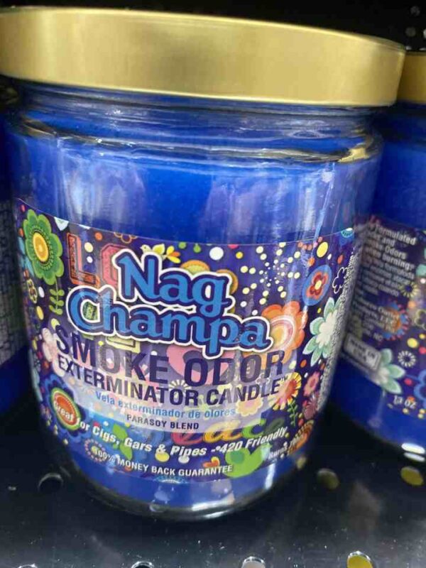 SMOKE ODOR CANDLE NAG CHAMPA