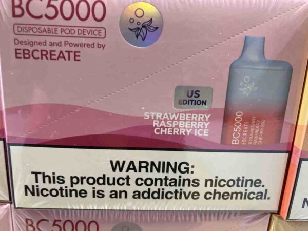 BC5000 strawberry raspberry cherry ice