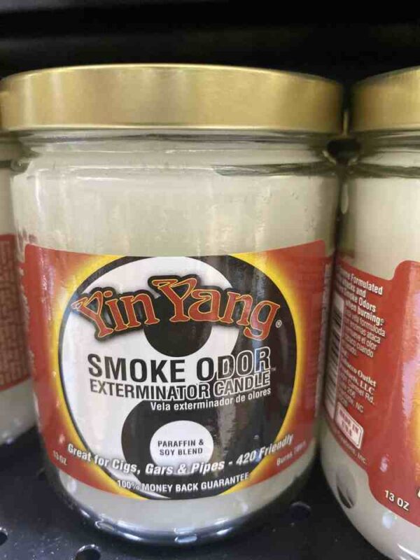 SMOKE ODOR CANDLE YIN YANG