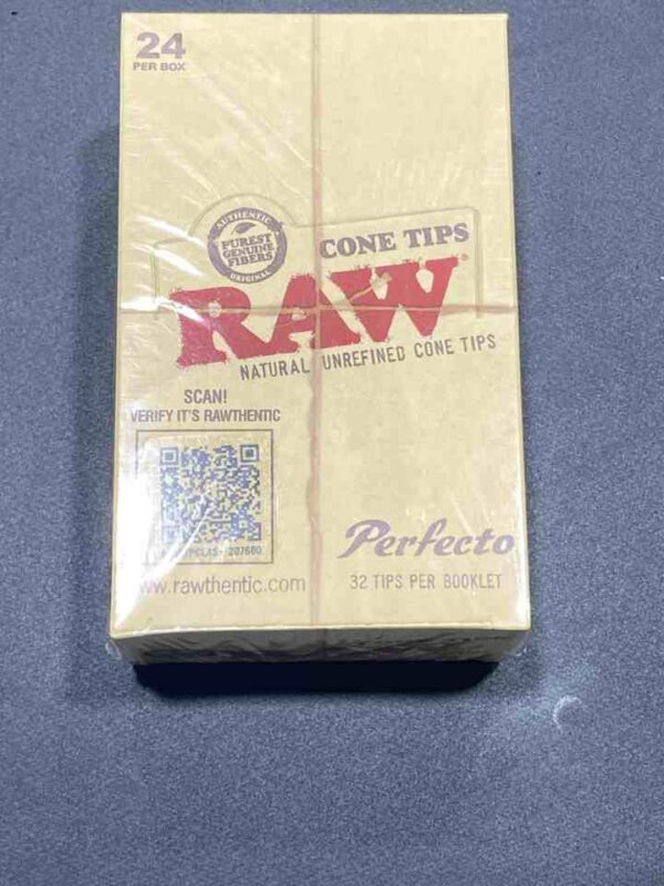 RAW CONE TIPS PERFECTO 24-PER BOX