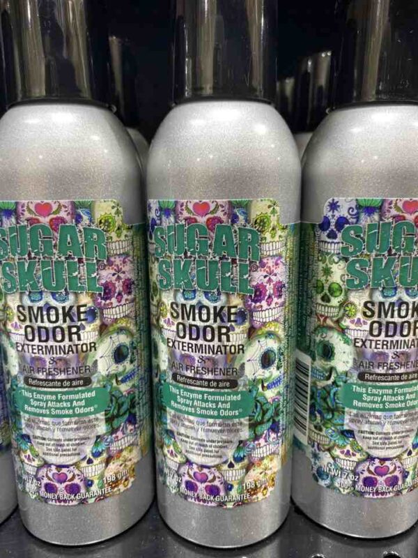 SMOKE ODOR SPRAY SUGAR SKULL