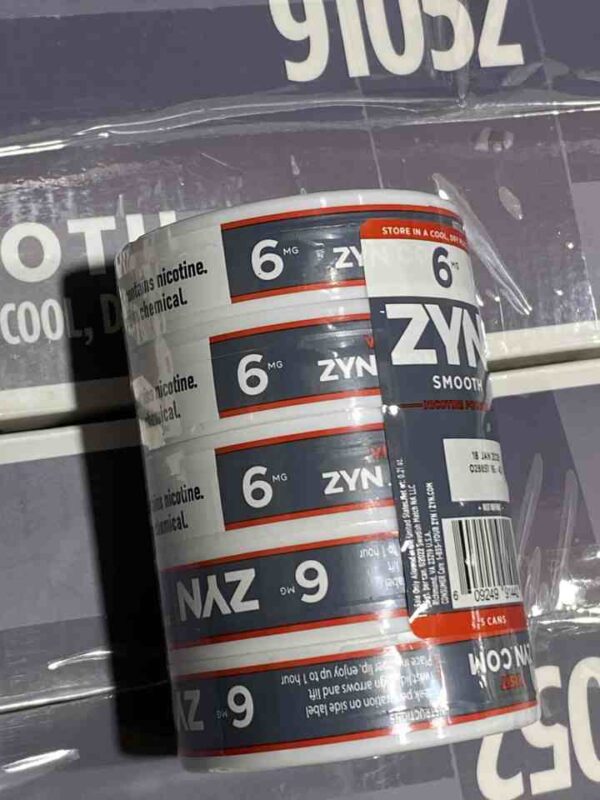 ZYN SMOOTH 6MG US