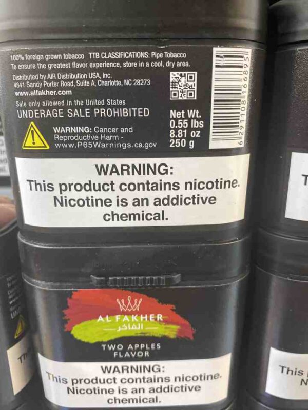 ALFAKHER TWO APPLES 250G