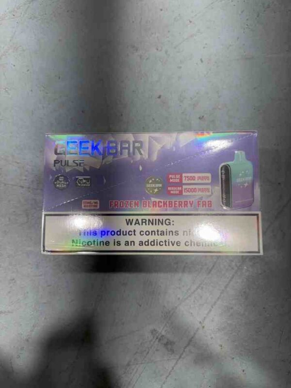 GEEK BAR 15K FROZEN BLACKBERRY FAB