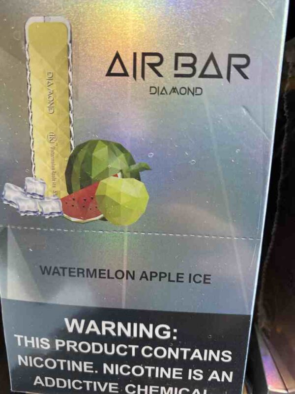 AIR BAR DIAMOND WATERMELON APPLE ICE