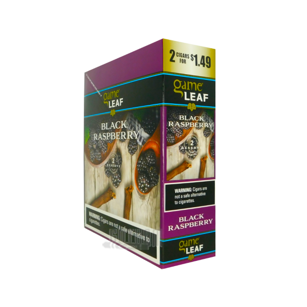 GAME LEAF BLACK RASPBERRY 2PK LOOSE