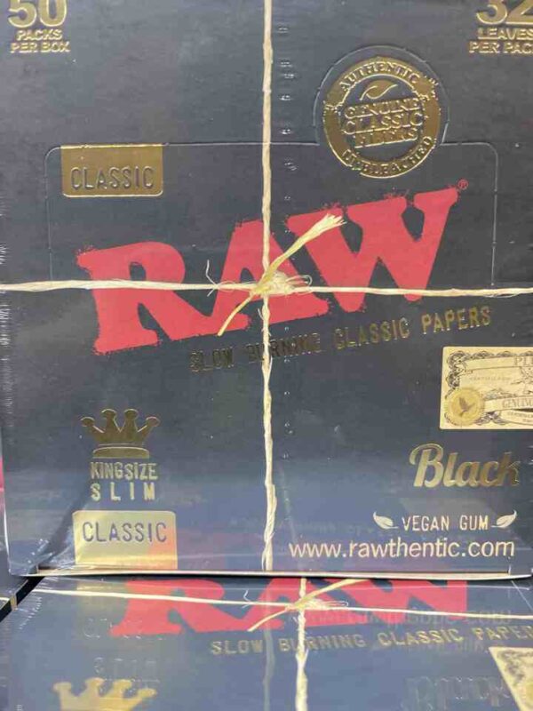RAW BLACK K-SLIM