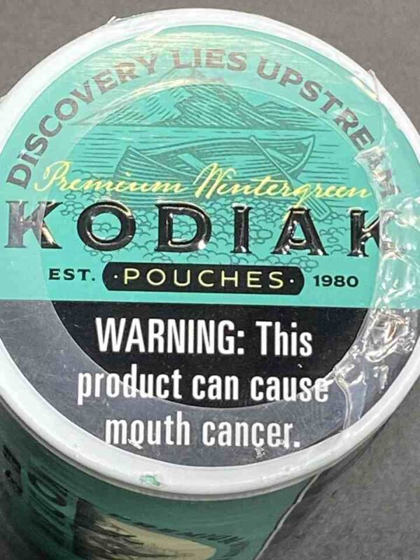 KODIAK PREMIUM WINTERGREEN POUCHES