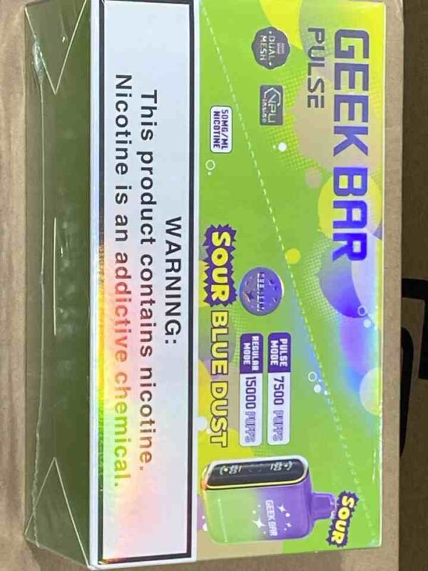 GEEK BAR 15K SOUR BLUE DUST