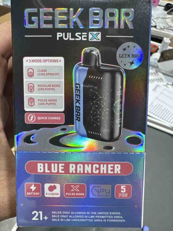 GEEK BAR X 25K BLUE RANCHER