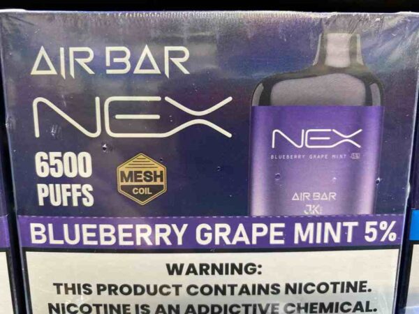 AIR BAR NEX BLUEBERRY  GRAPE MINT