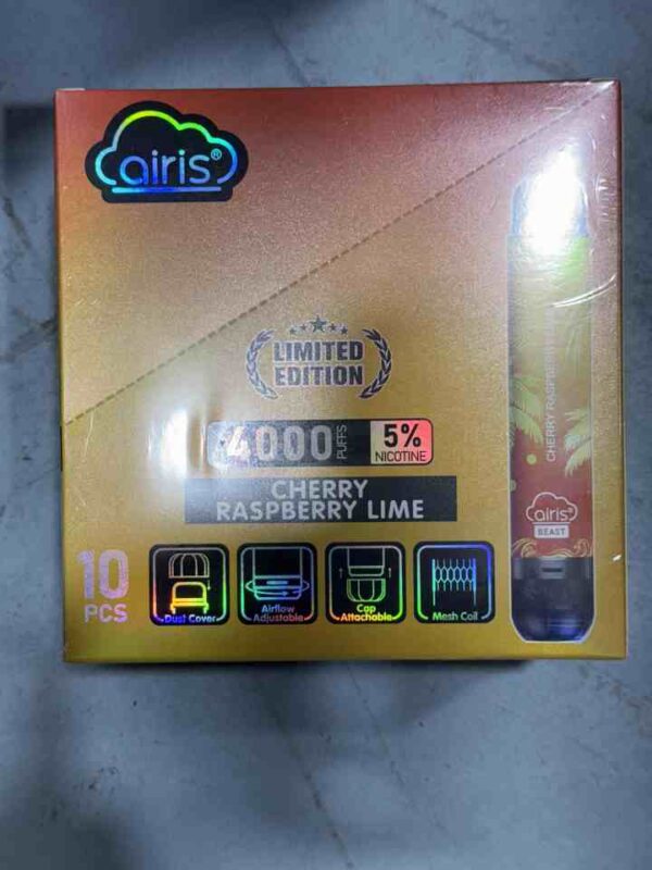 AIRIS BEAST CHERRY RASPBERRY LIME 4K